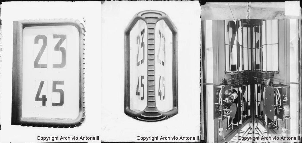 Orologio bifacciale a scatto rapido di pale, Fratelli Solari, 1935