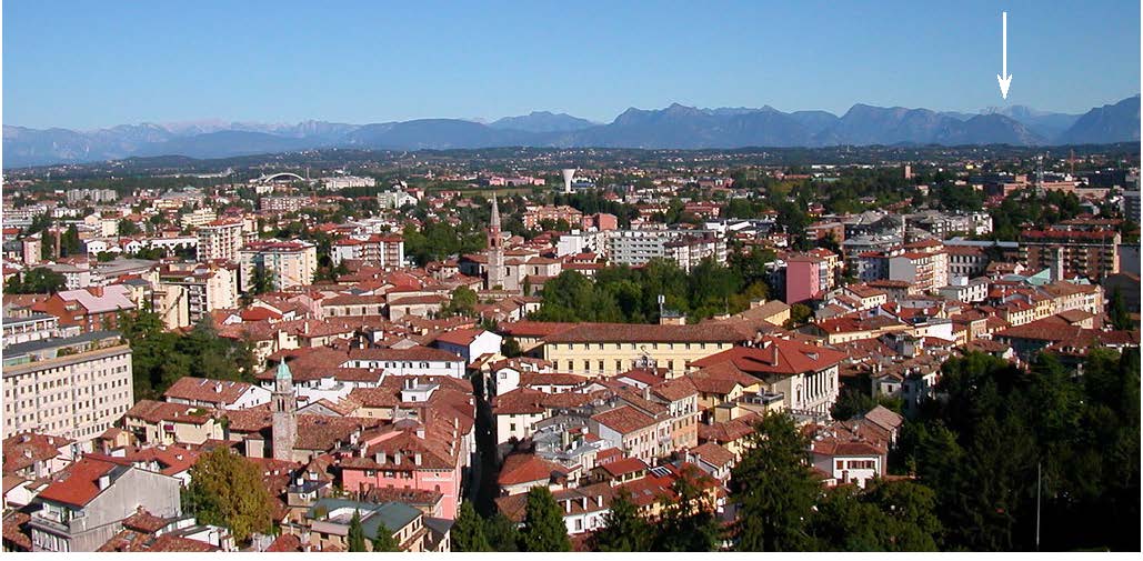 Panorama dal Castello di Udine