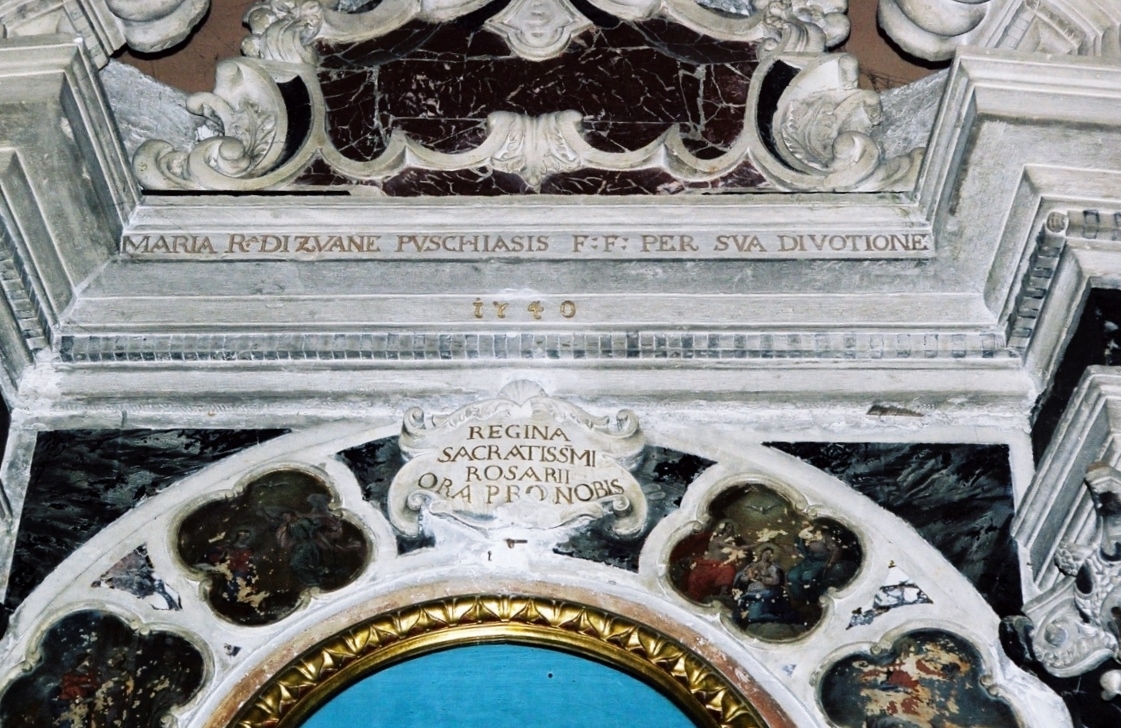 L'iscrizione di Maria Volomario vedova Puschiasis