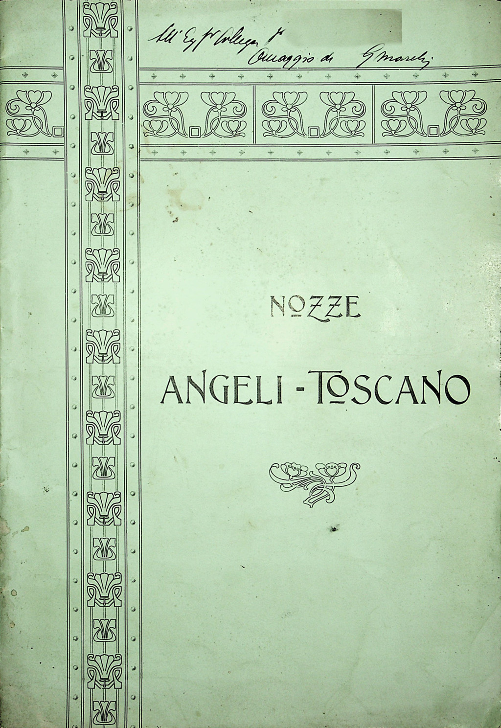 Nozze ANGELI-TOSCANO